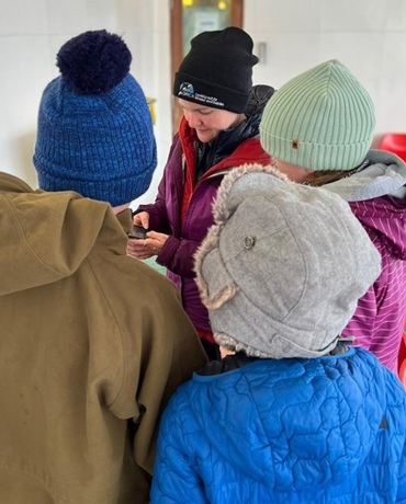 Carbost Primary pupils learn to record data